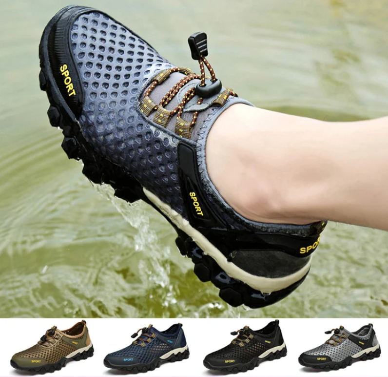 【2023新升級款】防滑防臭透氣舒適戶外涉水登山鞋